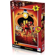 Ks Puzzle INC714 Ks Incredibles / 100 Parça Puzzle