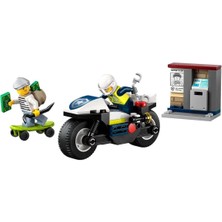 Depozee LEGO City Polis Motosikleti Takibi 60455