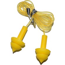 Helia Studio Sarı - Ipli - Kulak Tıkacı - Tıkaç - Deniz Havuz Banyo Duş Için Kulak Tıkacağı