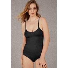 Marsilyan  Toparlayıcı Vücut Inceltici Dikişsiz Altı Kancalı Badi Korse