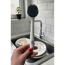 Rotanev 2 Adet Çok Amaçlı Fırça, Bulaşık Fırçası, Temizlik Fırçası, Cam Silme Fırçası, Araba Temizleme