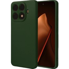Buğz Xiaomi Mi 15T Pro Nano Içi Kadife Silikon - Koyu Yeşil