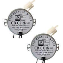 Starseven 2 Adet 50 Tyz 10/12 Rpm Kuluçka Motoru Viyol Çevirme