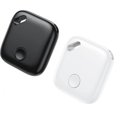 Tag F-1 Takip Cihazı Apple Find My Uyumlu Smart Siyah Beyaz