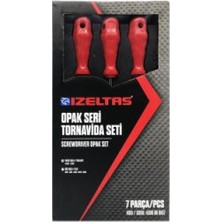 İzeltaş 4300008107 Opak Seri Tornavida Seti 7 Parça