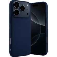 Buğz Apple Iphone 17 Pro Max Nano Içi Kadife Silikon - Lacivert