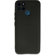 Buğz Realme C21Y Kılıf First Silikon - Siyah