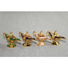 Aspata Store Buğz Mineli Metal Alaaddin Lambası Model 7