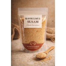 Tuvas Baharat Odun Ateşinde Kavrulmuş Susam 100gr Doğal, Geleneksel Lezzet (TAZE ÜRÜN)