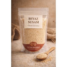 Tuvas Baharat Beyaz Susam 500gr Doğal & Katkısız | Taze ve Seçilmiş Susam (TAZE ÜRÜN)