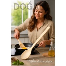 İlk El Grup Doğal Gürgen Ahşap Servis Kaşığı – 20 Cm, Ergonomik ve Dayanıklı Mutfak Yardımcısı