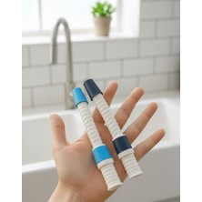 Rotanev 2 Adet Musluk Ucu Uzatma Hortumu, Mutfak-Bahçe Musluk Ucu Plastik Silikon, Standart Musluk Ucu