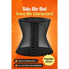 FitOnly Toparlayıcı Bel Korsesi – Nefes Alabilen Esnek Bel Inceltici Korse – Ayarlanabilir Göbek Toparlayıcı – Iz Yapmaz – Günlük Kullanım