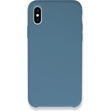 Buğz Iphone Xs Max Kılıf Lansman Legant Silikon - Açık Mavi