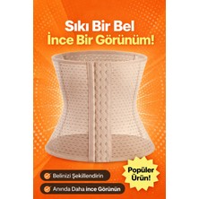 FitOnly Toparlayıcı Bel Korsesi – Nefes Alabilen Esnek Bel Inceltici Korse – Ayarlanabilir Göbek Toparlayıcı – Iz Yapmaz – Günlük Kullanım