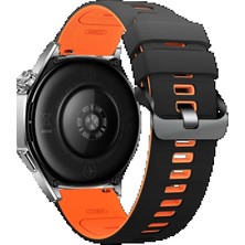 Apple Watch Ultra 49MM Minoc Kordon - Siyah-Turuncu STEPLYA-48387