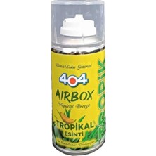 404 Kimya 404 Airbox Tropikal Esintisi Araç Kokusu Bombası 150 ml - Klima Koku Giderici