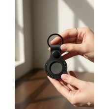 Erebor Goods Hakiki Crazy Deri  Apple AirTag Koruma Kılıf Anahtarlar, Çantalar, Bagaj ve Evcil Hayvan Tasması için