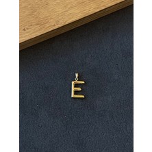 Aida Jewelss 14 Ayar Altın Kolye Ucu Balon Modeli E Harfli Altın Kolye Ucu