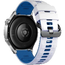 Apple Watch Ultra 49MM Minoc Kordon - Mavi-Beyaz STEPLYA-48387