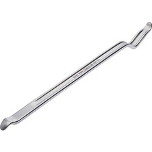 İzeltaş 6360260600 Kıvrık Uçlu Levye Krom 600 mm