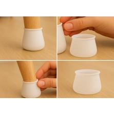 Bulut Masa Sandalye Ayak Koruyucu, Sandalye Çorabı, Sandalye Sürtünme Ses Önleyici Silikon