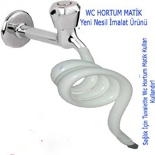 Wc Hortum Matik Beyaz