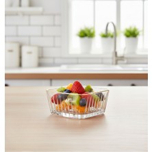 Assa Bazaar Paşabahçe Frezya 4’lü Yaldızlı Kase Seti – Dondurmalık, Çerezlik & Hediyelik Sofra Aksesuarı