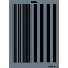 Rich New Seri N-150 Stencil 35X25 cm