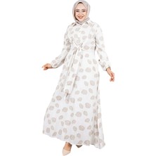 Elifsu Kadın Keten Elbise