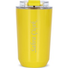 Tusah Sevgiliye Özel Termos Bardak 400 ml Pastel Renkler