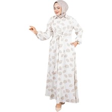 Elifsu Kadın Keten Elbise