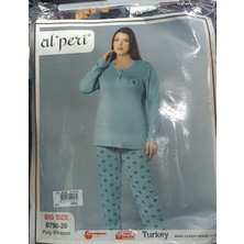Alperi B790-20  Bayan Uzun Kollu Pijama Takım