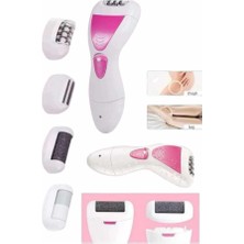 Tuncel Store 4 Başlıklı Bakım Cihazı Epilatör Tüy Alma Makinesi Topuk Törpüsü