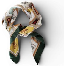 Hedea Rüzgarın Yelesi Saten Fular 70X70 cm