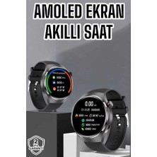 Tuncel Store Akıllı Saat Bluetooth Bağlantılı Amoled Ekran Uyku ve Sağlık Takibi