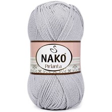 Nako Pırlanta (5 Adet) 130 Açık Gri Renk El Örgü Ipliği