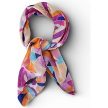 Hedea Içimdeki Çiçekler Saten Fular 70X70 cm