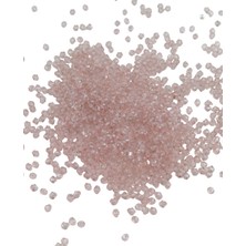 Serhat Aksesuar ve El İşçiliği Pudra Tonunda 4 mm Piramit Akrilik Boncuk Aksesuar Takı Malzeme (25 Gr)