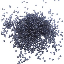 Serhat Aksesuar ve El İşçiliği Piramit Akrilik Boncuk Açık Füme 4 mm Aksesuar Takı Malzeme (20 Gr)