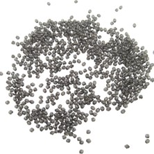 Serhat Aksesuar ve El İşçiliği Piramit Akrilik Boncuk Antrasit2 4 mm Aksesuar Takı Malzeme (25 Gr)