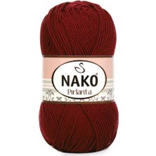 Nako Pırlanta (5 Adet) 1175 Kırmızı Renk El Örgü Ipliği