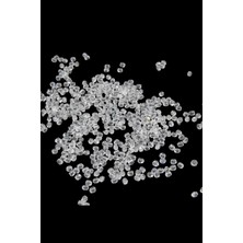 Serhat Aksesuar ve El İşçiliği Şeffaf 4 - 5 mm Karışık Akrilik Boncuk Aksesuar Takı Malzeme (25 Gr)