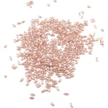 Serhat Aksesuar ve El İşçiliği Inci Arpa Boncuk Güzel Pudra Pembe 3x6 mm (20 gr Ortalama 600 Adet)