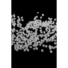Serhat Aksesuar ve El İşçiliği Şeffaf 6 mm Akrilik Boncuk Aksesuar Takı Malzemesi (35 Gram)