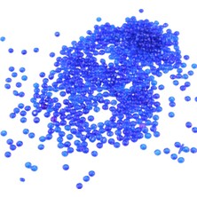 Serhat Aksesuar ve El İşçiliği Gece Mavisi 4 mm Basık Akrilik Boncuk Akseuar Takı Malzeme (25 Gr)