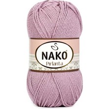 Nako Pırlanta (5 Adet) 10639 Pudra Rengi El Örgü Ipliği