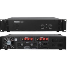 Ayt Bofmann TP-500STT 2X250W Hat Trafolu Stereo Power Amfi 100V Profesyonel Ses Sistemi Anfi