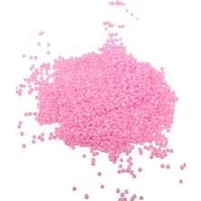 Serhat Aksesuar ve El İşçiliği 08 Kum Boncuk Açık Uçuk Pembe 3 mm (100 gr 6000 Adet)