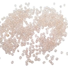 Serhat Aksesuar ve El İşçiliği Açık Kavun Içi 5 mm Piramit Akrilik Boncuk Aksesuar Takı Malzemesi (25 Gram)